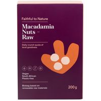 Faithful to Nature Macadamia Nuts - Raw
